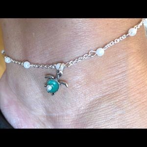 Turtle anklet